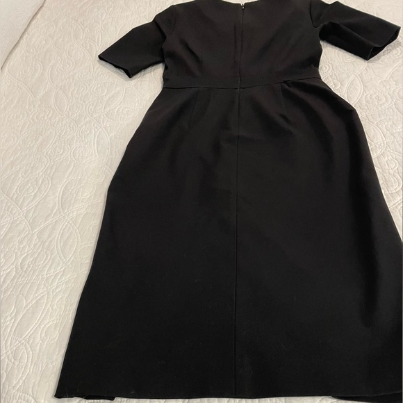 Banana Republic Short Sleeve Faux Wrap Ponte Dress Size 0P - Picture 2 of 12